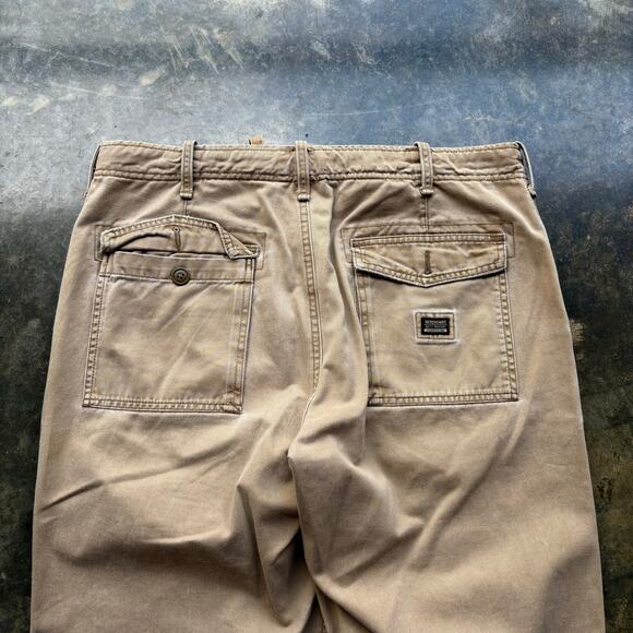 Rare Vintage Abercrombie Baggy Military Style Pants - Picture 2 of 7